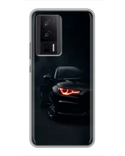 Чехол для Xiaomi POCO F5 Pro с картинкой «Audi — хищный взгляд» Чехол для Xiaomi POCO F5 Pro с картинкой «Audi — хищный взгляд»