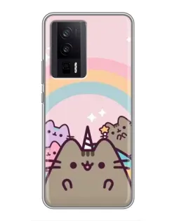 Чехол для Xiaomi POCO F5 Pro с картинкой «Единорог Pusheen» Чехол для Xiaomi POCO F5 Pro с картинкой «Единорог Pusheen»