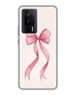 Чехол для Xiaomi POCO F5 Pro с картинкой «Розовый бант» Чехол для Xiaomi POCO F5 Pro с картинкой «Розовый бант»