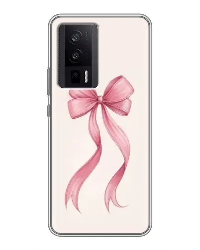 Чехол для Xiaomi POCO F5 Pro с картинкой «Розовый бант» Чехол для Xiaomi POCO F5 Pro с картинкой «Розовый бант»