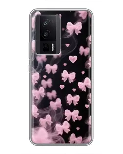 Чехол для Xiaomi POCO F5 Pro с картинкой «Неоновое кружево»