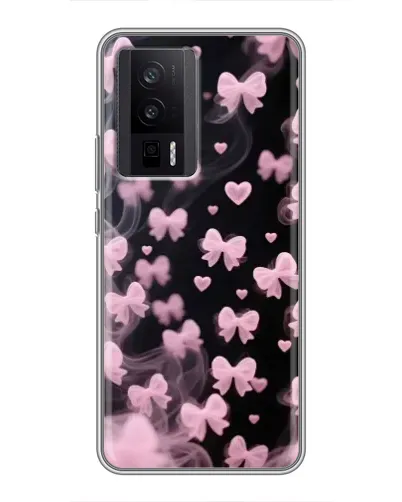 Чехол для Xiaomi POCO F5 Pro с картинкой «Неоновое кружево» Чехол для Xiaomi POCO F5 Pro с картинкой «Неоновое кружево»
