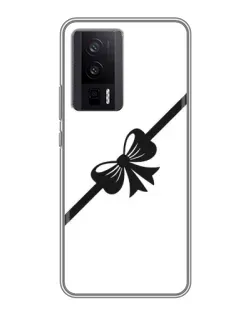 Чехол для Xiaomi POCO F5 Pro с картинкой «Диагональный бант»