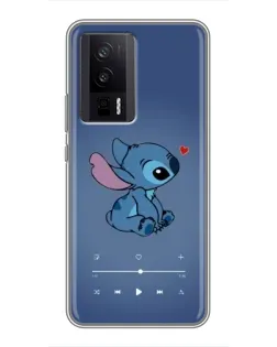 Чохол для Xiaomi POCO F5 Pro з картинкою «Музичний Stitch»