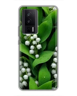 Чехол для Xiaomi POCO F5 Pro с картинкой «Ландыши в зелени» Чехол для Xiaomi POCO F5 Pro с картинкой «Ландыши в зелени»