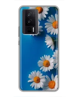 Чехол для Xiaomi POCO F5 Pro с картинкой «Белоснежные маргаритки» Чехол для Xiaomi POCO F5 Pro с картинкой «Белоснежные маргаритки»