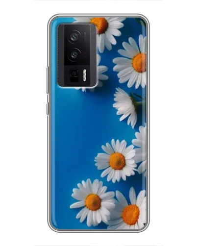 Чехол для Xiaomi POCO F5 Pro с картинкой «Белоснежные маргаритки» Чехол для Xiaomi POCO F5 Pro с картинкой «Белоснежные маргаритки»