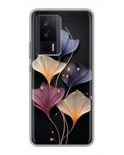 Чехол для Xiaomi POCO F5 Pro с картинкой «Лиловые цветы грации» Чехол для Xiaomi POCO F5 Pro с картинкой «Лиловые цветы грации»