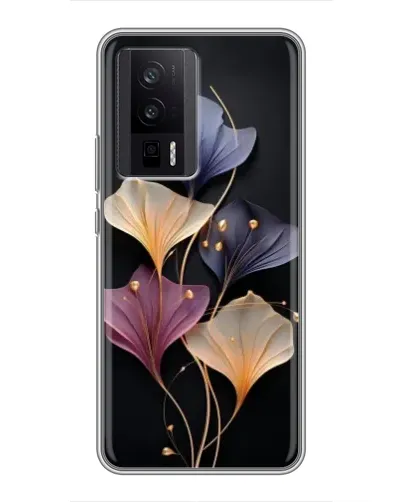 Чехол для Xiaomi POCO F5 Pro с картинкой «Лиловые цветы грации» Чехол для Xiaomi POCO F5 Pro с картинкой «Лиловые цветы грации»
