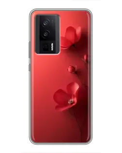 Чехол для Xiaomi POCO F5 Pro с картинкой «Маковые соцветия» Чехол для Xiaomi POCO F5 Pro с картинкой «Маковые соцветия»