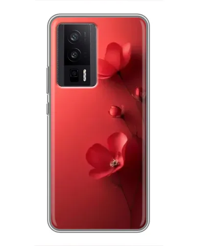 Чехол для Xiaomi POCO F5 Pro с картинкой «Маковые соцветия» Чехол для Xiaomi POCO F5 Pro с картинкой «Маковые соцветия»