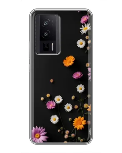 Чехол для Xiaomi POCO F5 Pro с картинкой «Цветочная композиция» Чехол для Xiaomi POCO F5 Pro с картинкой «Цветочная композиция»