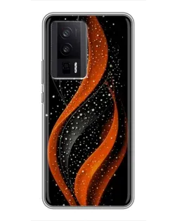 Чехол для Xiaomi POCO F5 Pro с картинкой «Огненная звездная волна» Чехол для Xiaomi POCO F5 Pro с картинкой «Огненная звездная волна»