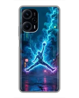 Чехол для Xiaomi POCO F5 с картинкой «Jordan Gold Jumpman» Чехол для Xiaomi POCO F5 с картинкой «Jordan Gold Jumpman»