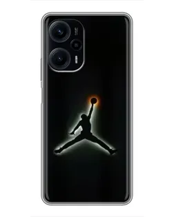 Чехол для Xiaomi POCO F5 с картинкой «Jordan Gradient Logo» Чехол для Xiaomi POCO F5 с картинкой «Jordan Gradient Logo»