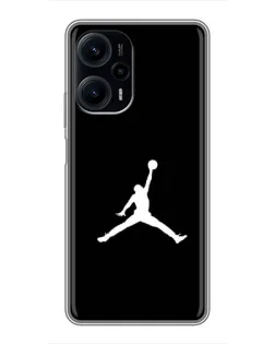 Чехол для Xiaomi POCO F5 с картинкой «Jordan Silhouette» Чехол для Xiaomi POCO F5 с картинкой «Jordan Silhouette»