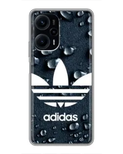 Чехол для Xiaomi POCO F5 с картинкой «Adidas Trefoil Blue» Чехол для Xiaomi POCO F5 с картинкой «Adidas Trefoil Blue»