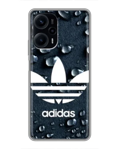 Чехол для Xiaomi POCO F5 с картинкой «Adidas Trefoil Blue» Чехол для Xiaomi POCO F5 с картинкой «Adidas Trefoil Blue»