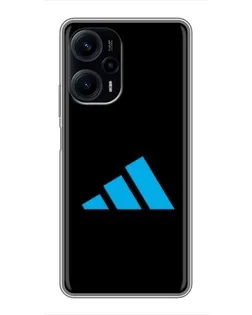 Чехол для Xiaomi POCO F5 с картинкой «Adidas Cyan Logo» Чехол для Xiaomi POCO F5 с картинкой «Adidas Cyan Logo»