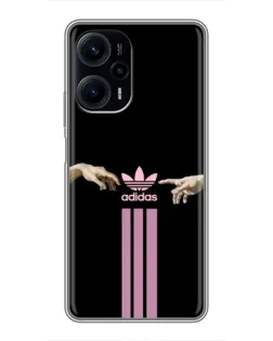 Чехол для Xiaomi POCO F5 с картинкой «Adidas Hands» Чехол для Xiaomi POCO F5 с картинкой «Adidas Hands»