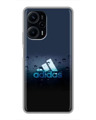 Чехол для Xiaomi POCO F5 с картинкой «Adidas Water Drops» Чехол для Xiaomi POCO F5 с картинкой «Adidas Water Drops»