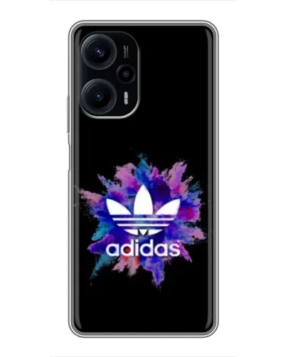Чехол для Xiaomi POCO F5 с картинкой «Взрыв красок Adidas» Чехол для Xiaomi POCO F5 с картинкой «Взрыв красок Adidas»