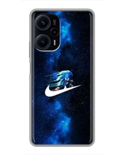 Чехол для Xiaomi POCO F5 с картинкой «Звездный путь Nike»