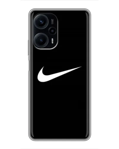 Чехол для Xiaomi POCO F5 с картинкой «Минималистический Найк» Чехол для Xiaomi POCO F5 с картинкой «Минималистический Найк»