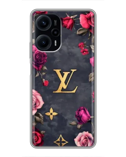 Чехол для Xiaomi POCO F5 с картинкой «Цветочный Louis Vuitton» Чехол для Xiaomi POCO F5 с картинкой «Цветочный Louis Vuitton»
