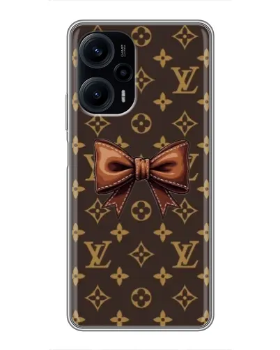 Чехол для Xiaomi POCO F5 с картинкой «LV с бантом» Чехол для Xiaomi POCO F5 с картинкой «LV с бантом»
