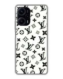 Чехол для Xiaomi POCO F5 с картинкой «Монохромный хаос LV»