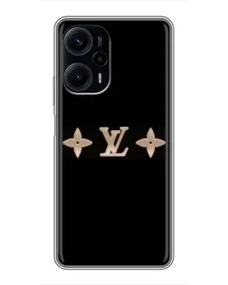 Чехол для Xiaomi POCO F5 с картинкой «Louis Vuitton — минимализм»