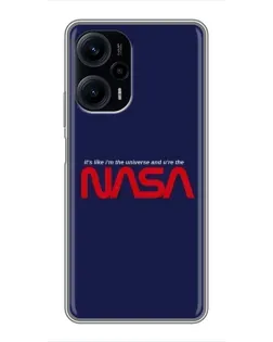 Чехол для Xiaomi POCO F5 с картинкой «NASA — глубокий космос» Чехол для Xiaomi POCO F5 с картинкой «NASA — глубокий космос»