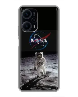 Чехол для Xiaomi POCO F5 с картинкой «Астронавт на Луне» Чехол для Xiaomi POCO F5 с картинкой «Астронавт на Луне»