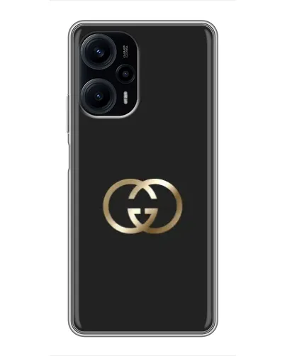 Чехол для Xiaomi POCO F5 с картинкой «Минимализм Gucci»