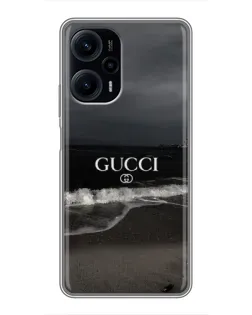 Чехол для Xiaomi POCO F5 с картинкой «Gucci — морской прибой» Чехол для Xiaomi POCO F5 с картинкой «Gucci — морской прибой»