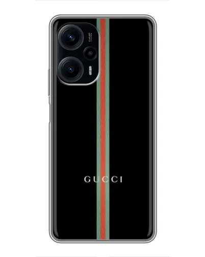 Чехол для Xiaomi POCO F5 с картинкой «Gucci — строгая линия» Чехол для Xiaomi POCO F5 с картинкой «Gucci — строгая линия»