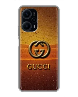 Чехол для Xiaomi POCO F5 с картинкой «Gucci — солнечный градиент» Чехол для Xiaomi POCO F5 с картинкой «Gucci — солнечный градиент»