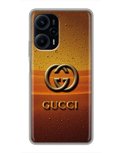 Чехол для Xiaomi POCO F5 с картинкой «Gucci — солнечный градиент» Чехол для Xiaomi POCO F5 с картинкой «Gucci — солнечный градиент»