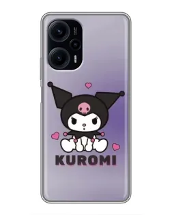 Чехол для Xiaomi POCO F5 с картинкой «Kuromi — фиолетовый арт» Чехол для Xiaomi POCO F5 с картинкой «Kuromi — фиолетовый арт»