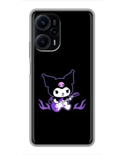 Чехол для Xiaomi POCO F5 с картинкой «Электрическая Kuromi»