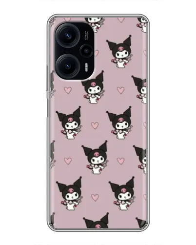 Чехол для Xiaomi POCO F5 с картинкой «Kuromi — ночной сон»