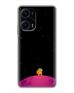 Чехол для Xiaomi POCO F5 с картинкой «Одинокий герой на планете» Чехол для Xiaomi POCO F5 с картинкой «Одинокий герой на планете»