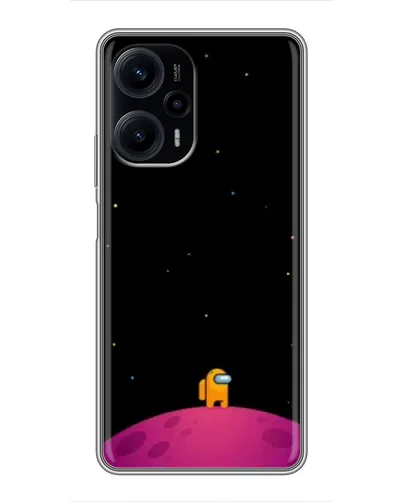 Чехол для Xiaomi POCO F5 с картинкой «Одинокий герой на планете» Чехол для Xiaomi POCO F5 с картинкой «Одинокий герой на планете»