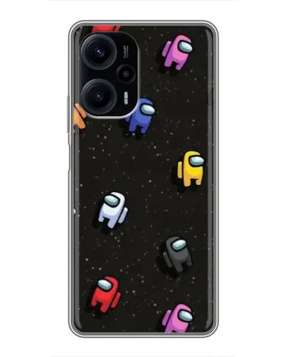 Чехол для Xiaomi POCO F5 с картинкой «Космический паттерн Among Us» Чехол для Xiaomi POCO F5 с картинкой «Космический паттерн Among Us»