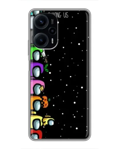 Чехол для Xiaomi POCO F5 с картинкой «Команда Among Us» Чехол для Xiaomi POCO F5 с картинкой «Команда Among Us»