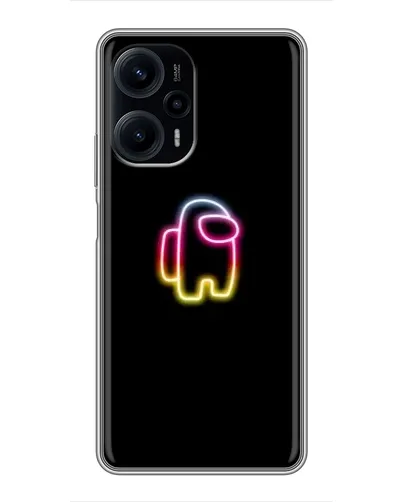 Чехол для Xiaomi POCO F5 с картинкой «Among Us градиент» Чехол для Xiaomi POCO F5 с картинкой «Among Us градиент»