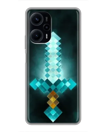 Чехол для Xiaomi POCO F5 с картинкой «Алмазный меч неон» Чехол для Xiaomi POCO F5 с картинкой «Алмазный меч неон»