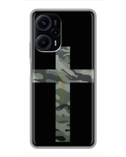 Чехол для Xiaomi POCO F5 с картинкой «Милитари Крест» Чехол для Xiaomi POCO F5 с картинкой «Милитари Крест»