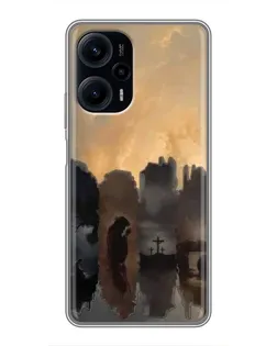 Чехол для Xiaomi POCO F5 с картинкой «Дорога к вере»